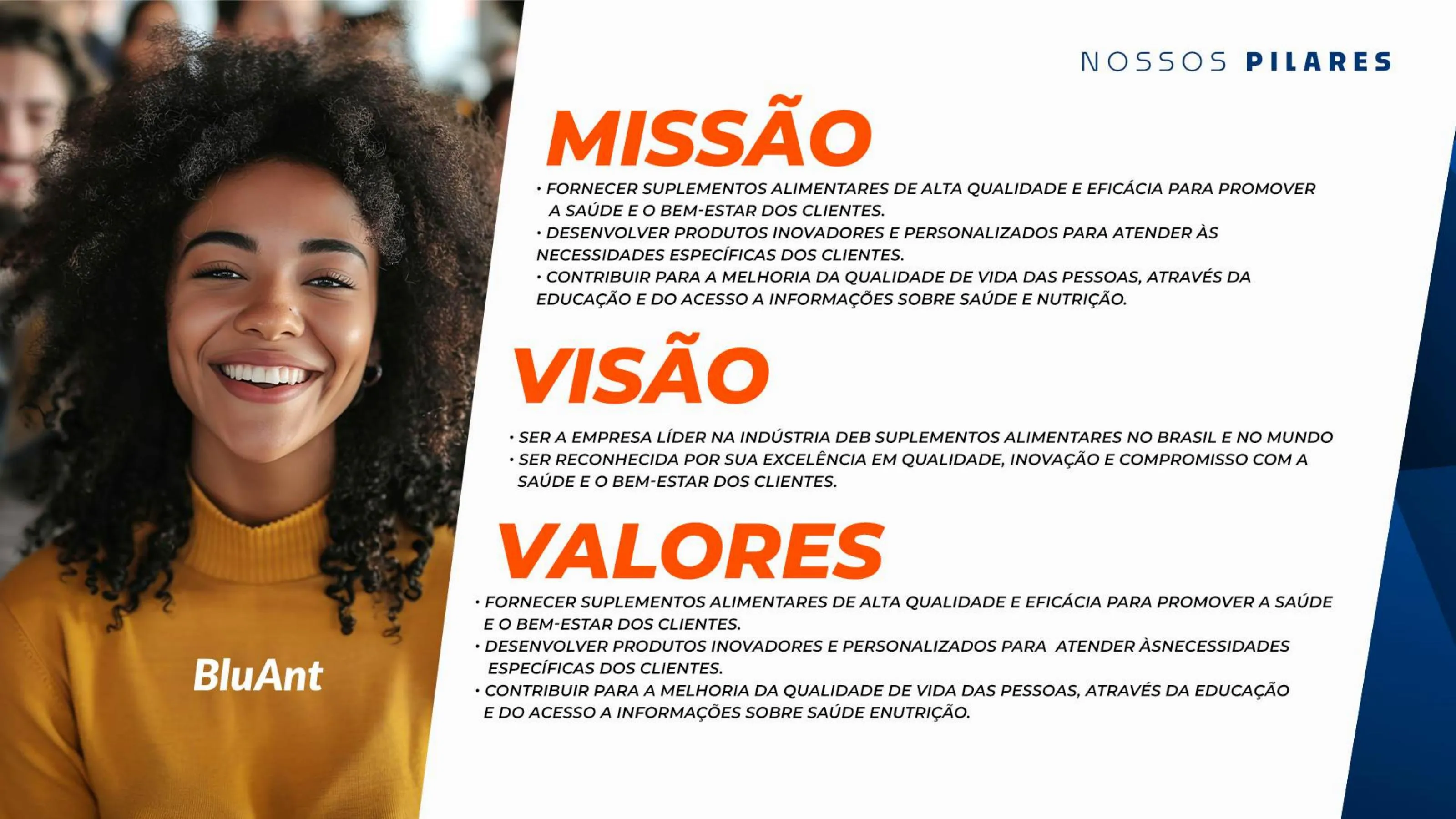 Slide 3 – Plano de Negócios BluAnt